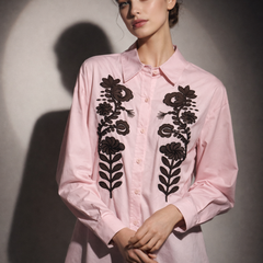 Embroidered Structured Shirt