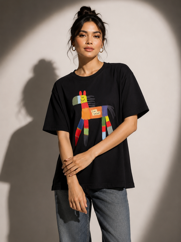 Graphic Print Relaxed Fit T-Shirt