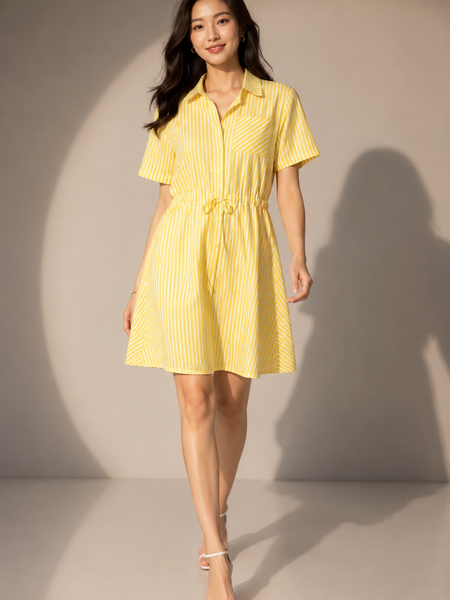 Relaxed Shirt Dress