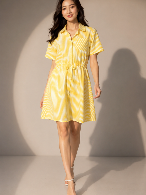 Relaxed Shirt Dress