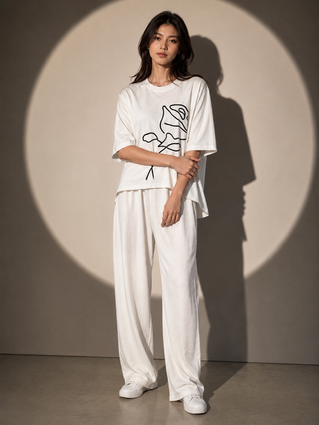 Abstract Line Art Co-Ord Set