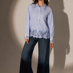 Embroidered Structured Shirt