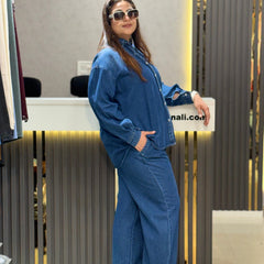 Relaxed Denim Co-Ord Set