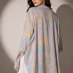 Abstract Print High-Low Tunic