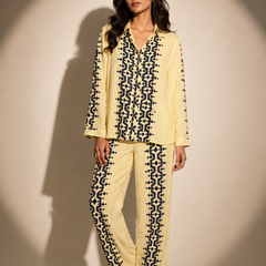 Embroidered Relaxed Co-Ord Set