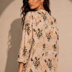 Floral Lace-Trim Top