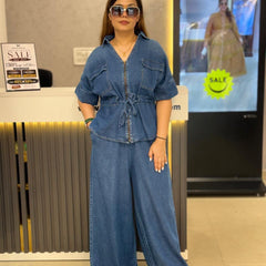 Relaxed Denim Co-Ord Set