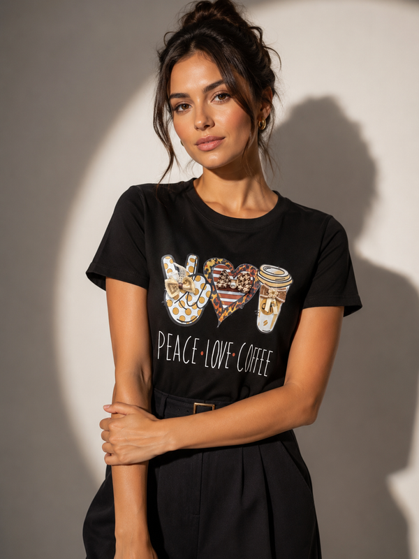Graphic Cropped T-Shirt