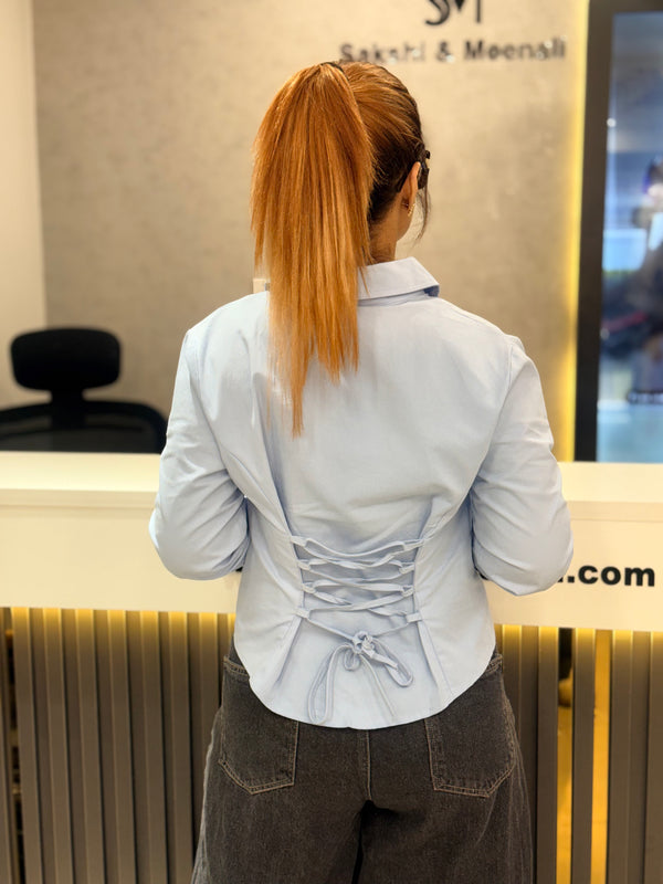 Structured Waist Tailored Shirt