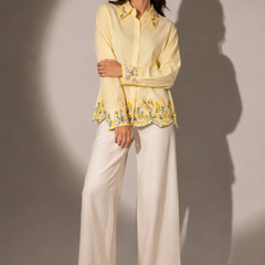 Embroidered Structured Shirt