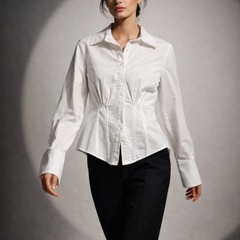 Structured Waist Tailored Shirt
