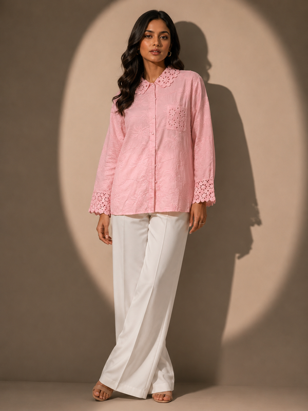 Relaxed Embroidered Shirt