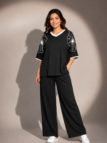 Relaxed Printed Top