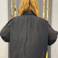 Lace-Detail Lightweight Shirt