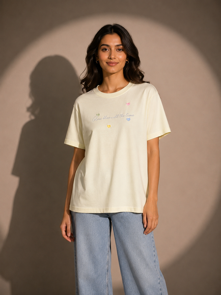 Relaxed-Fit Embellished T-Shirt