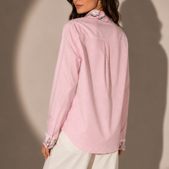 Embroidered Structured Shirt