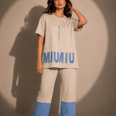 Relaxed Graphic Lounge Set