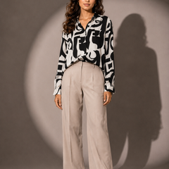 FLUID FLORAL PRINT SHIRT