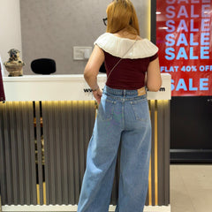 Structured Off-Shoulder Top