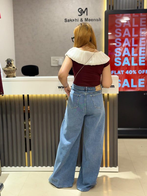 Structured Off-Shoulder Top