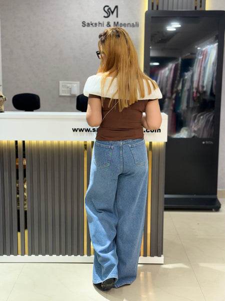 Structured Off-Shoulder Top