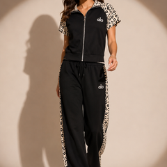 Animal Print Panel Co-Ord Set