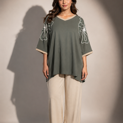 Relaxed Printed Top