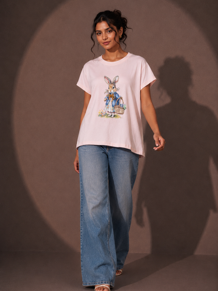 Graphic Print Relaxed Fit T-Shirt