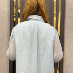 Lace-Detail Lightweight Shirt
