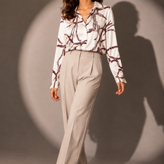 FLUID FLORAL PRINT SHIRT