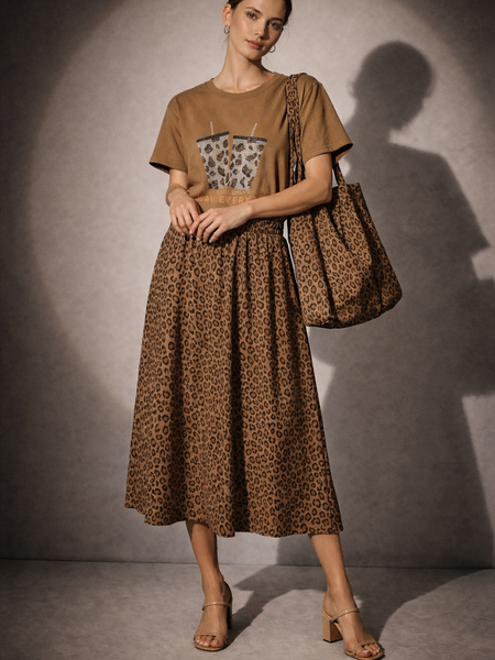 Leopard Print Lounge Co-Ord Set