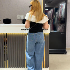 Structured Off-Shoulder Top