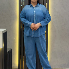 Relaxed Denim Co-Ord Set