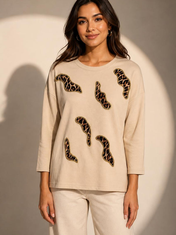 Leopard  Oversized T-Shirt