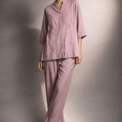 Embroidered Relaxed Co-ord Set