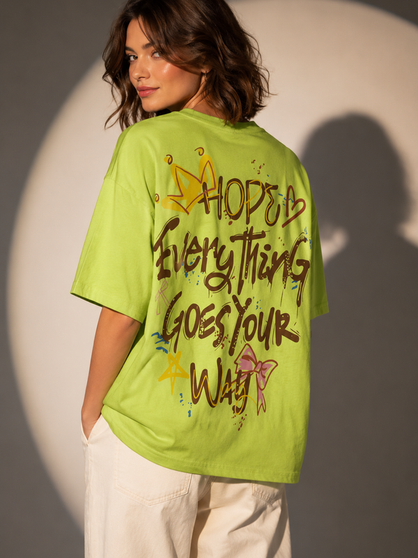 Oversized Graphic Dog T-Shirt