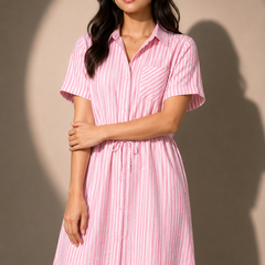 Relaxed Shirt Dress
