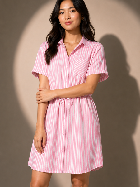 Relaxed Shirt Dress