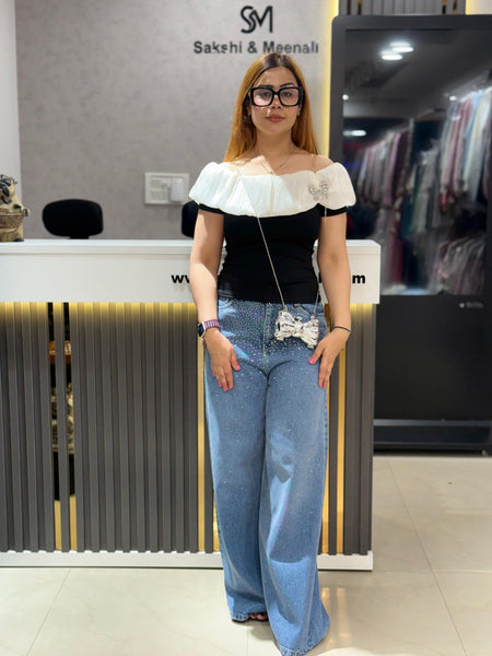 Structured Off-Shoulder Top