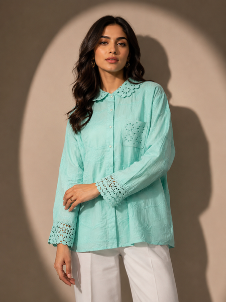 Relaxed Embroidered Shirt
