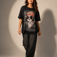 Oversized Graphic Character T-Shirt