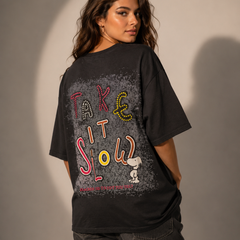 Oversized Graphic Character T-Shirt