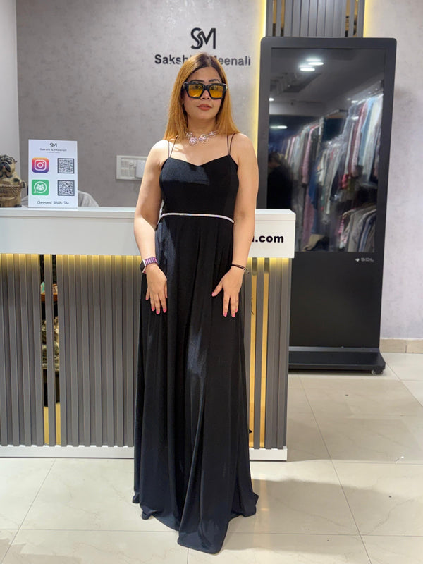 Fluid Maxi Dress with Lightweight Overlay
