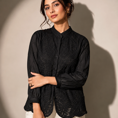 Embroidered Statement Jacket